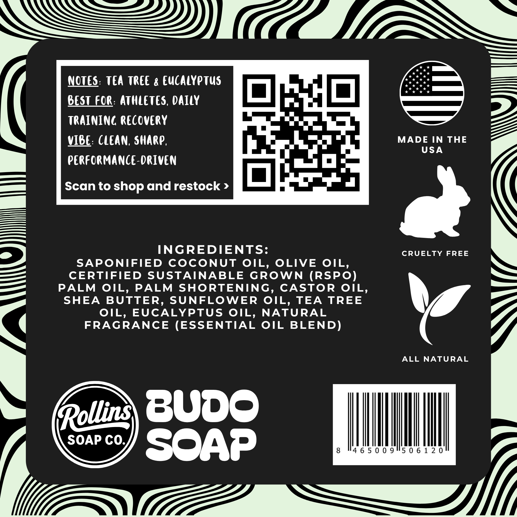 Budo Soap for men by Rollins Soap Co.