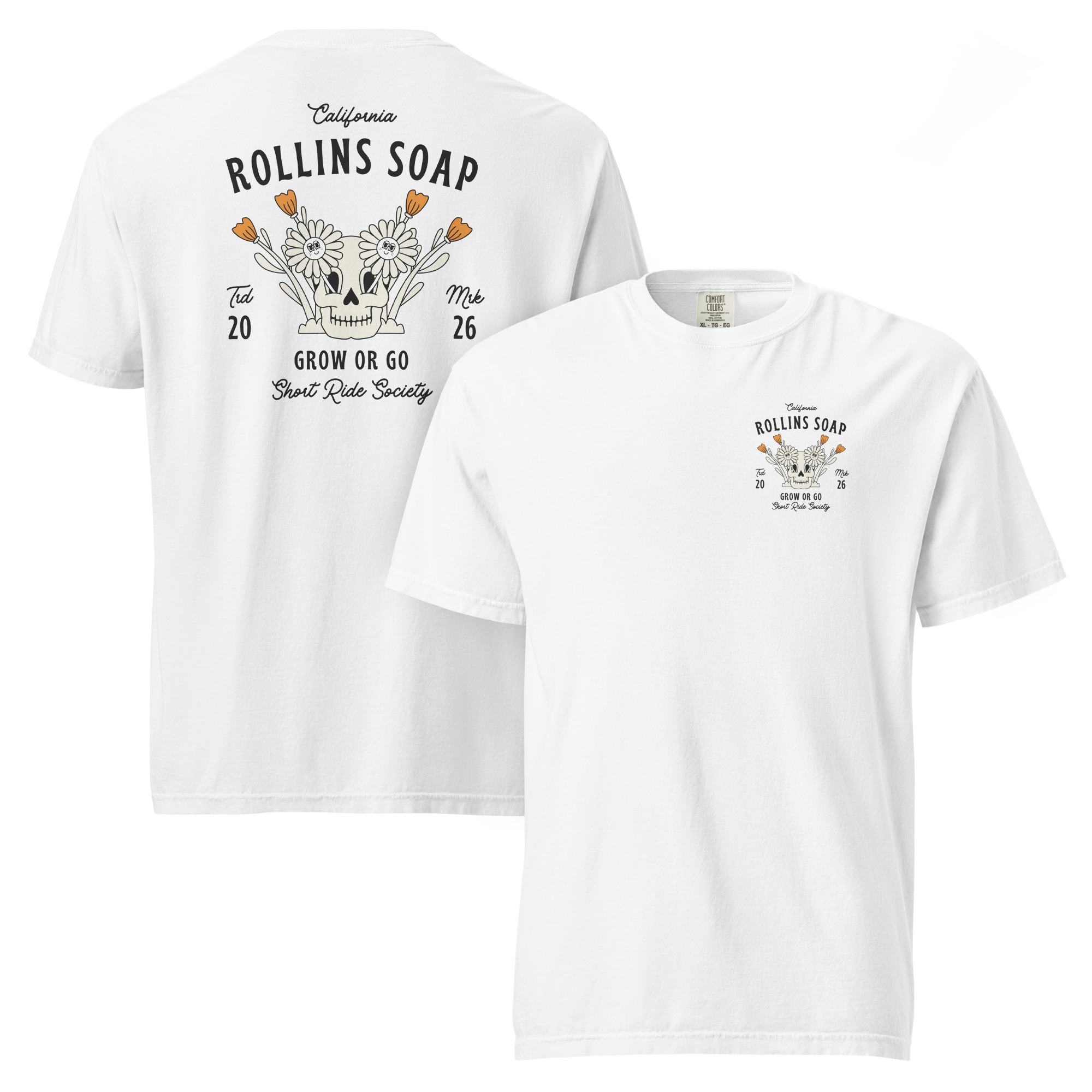 Short Ride mens graphic T-Shirt by Rollins Soap Co.